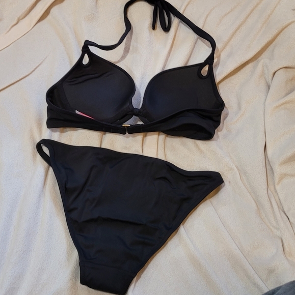 Victorias Secret Sequin Black Bombshell Bikini Set - Picture 15 of 16